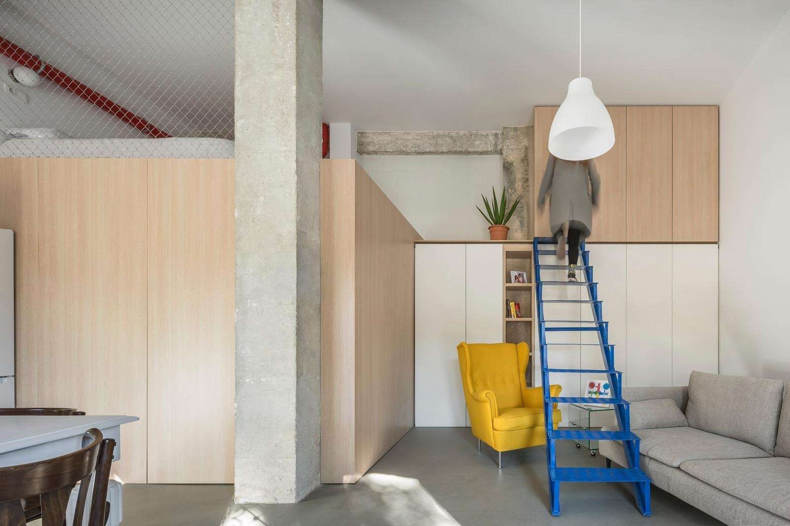 Dormitori de Estudi per a compartir en  Valencia Capital amb Aire condicionat i Terrassa