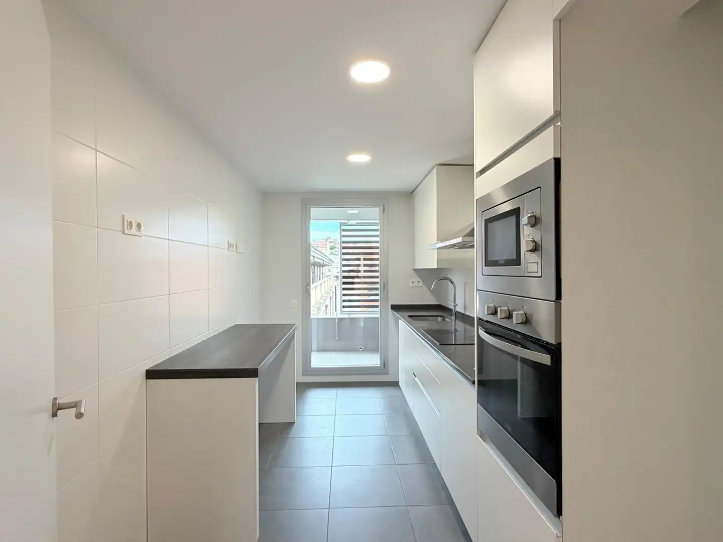Cocina de Piso de alquiler en Igualada con Aire acondicionado, Calefacción y Parquet