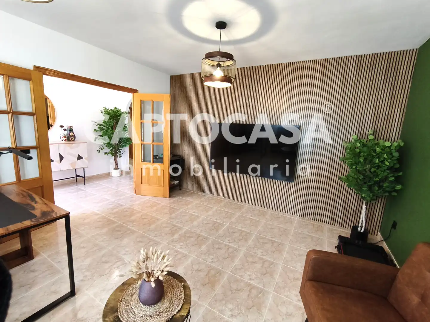 Sala d'estar de Casa adosada en venda en Cartagena amb Aire condicionat, Terrassa i Traster