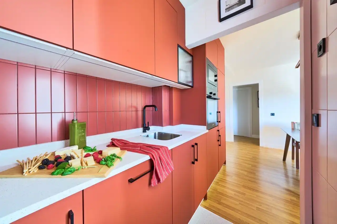 Cocina de Apartamento de alquiler en Fuengirola con Aire acondicionado, Terraza y Amueblado
