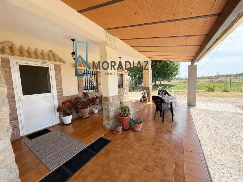 Exterior view of Houses for sale in Don Benito  with Heating, Private garden and Storage room