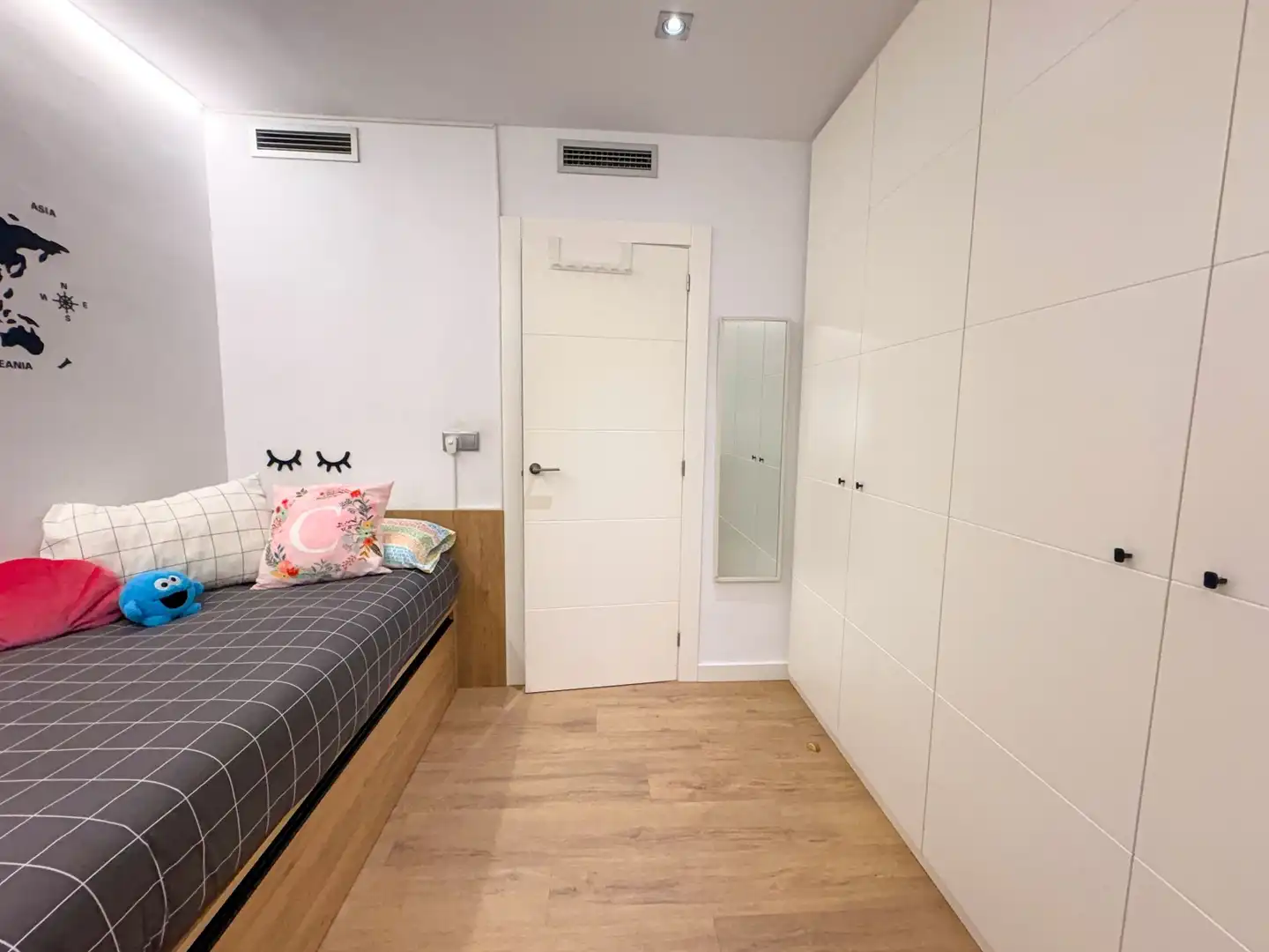 Schlafzimmer von Wohnung zum Verkauf in Pilar de la Horadada mit Klimaanlage, Heizung und Terrasse