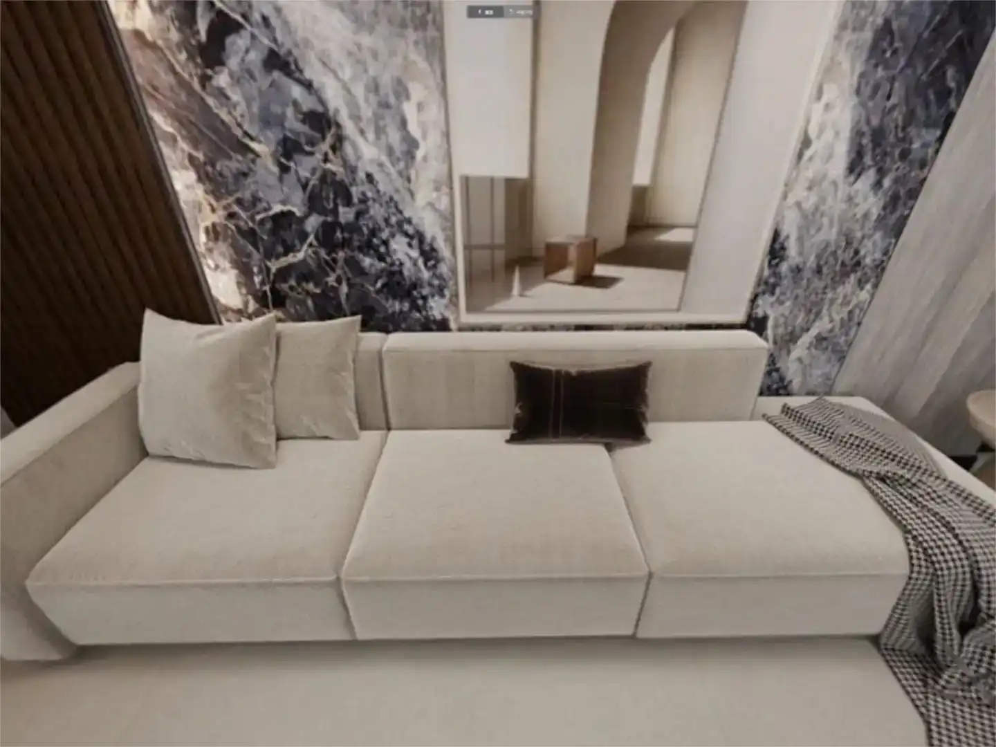 Sala de estar de Piso en venta en Sueca ciudad