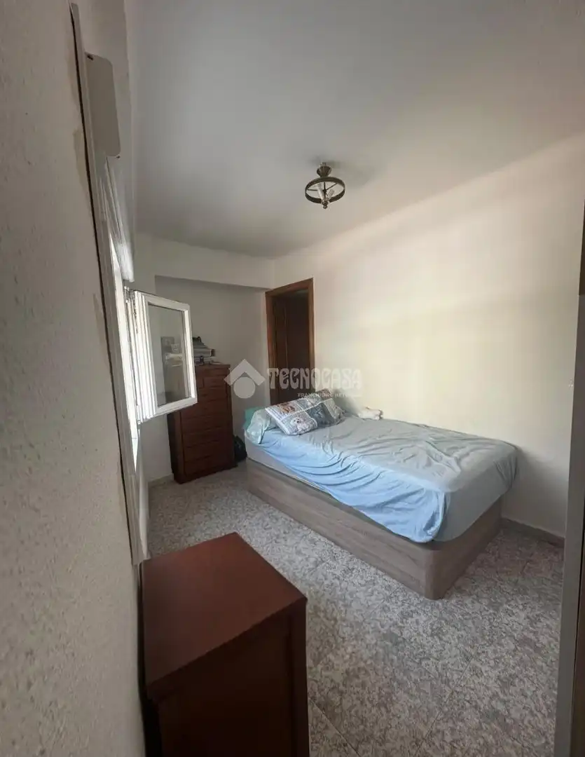 Bedroom of Flat for sale in Málaga