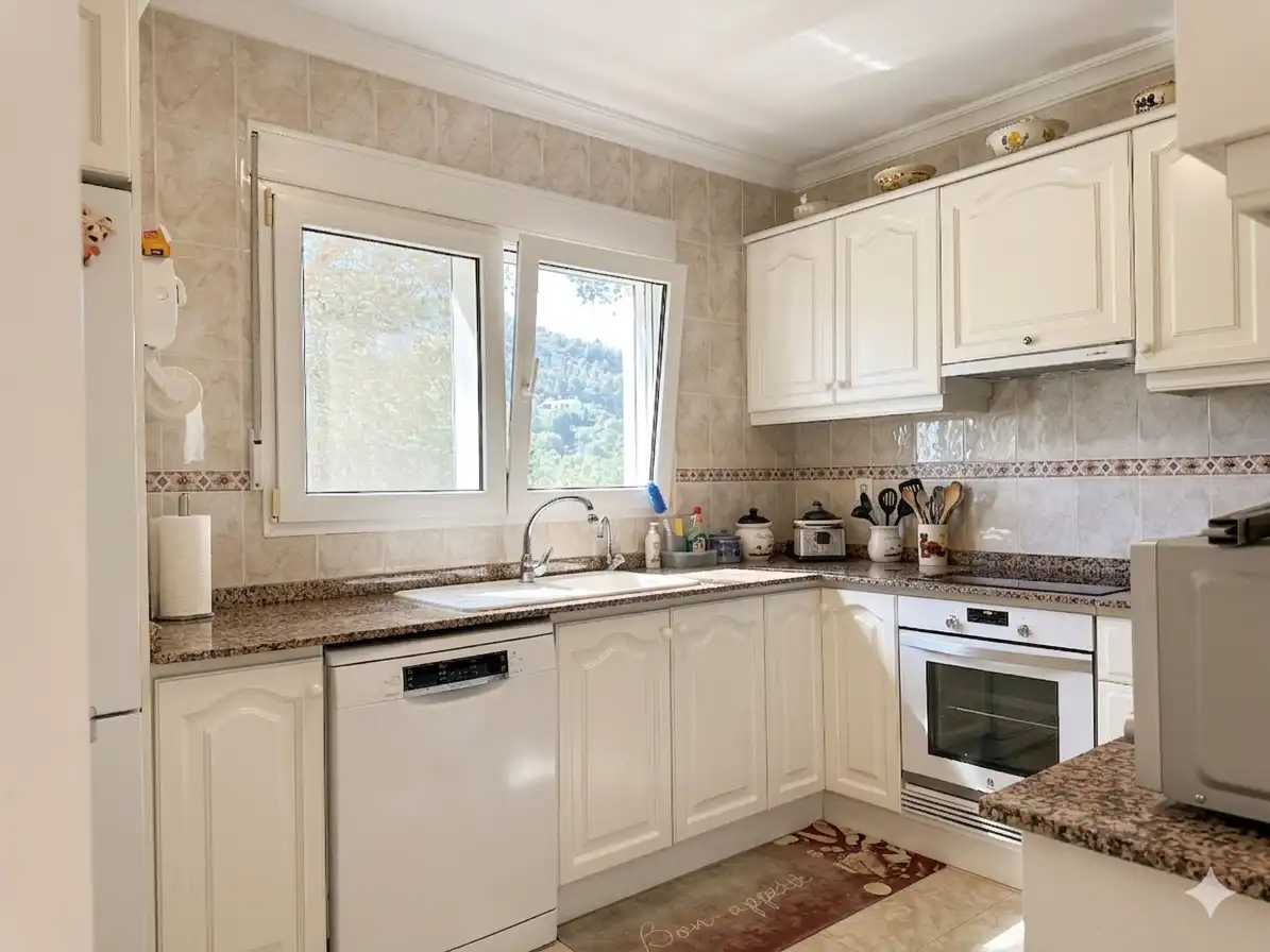 Kitchen of Houses for sale in Dénia  with Air Conditioner, Private garden and Terrace