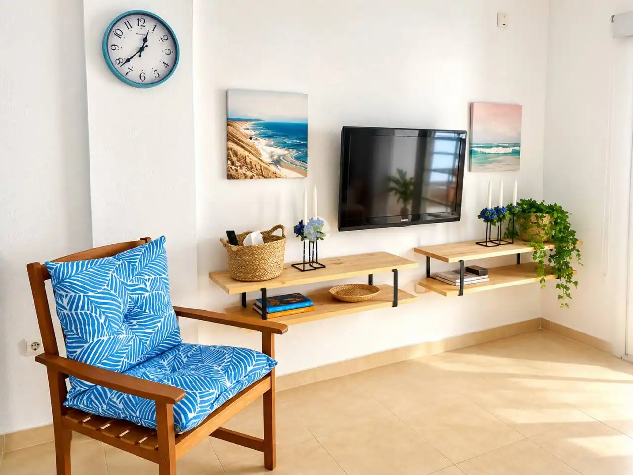 Appartamento con terrazza in affitto a Urbanizacion Playa Linda