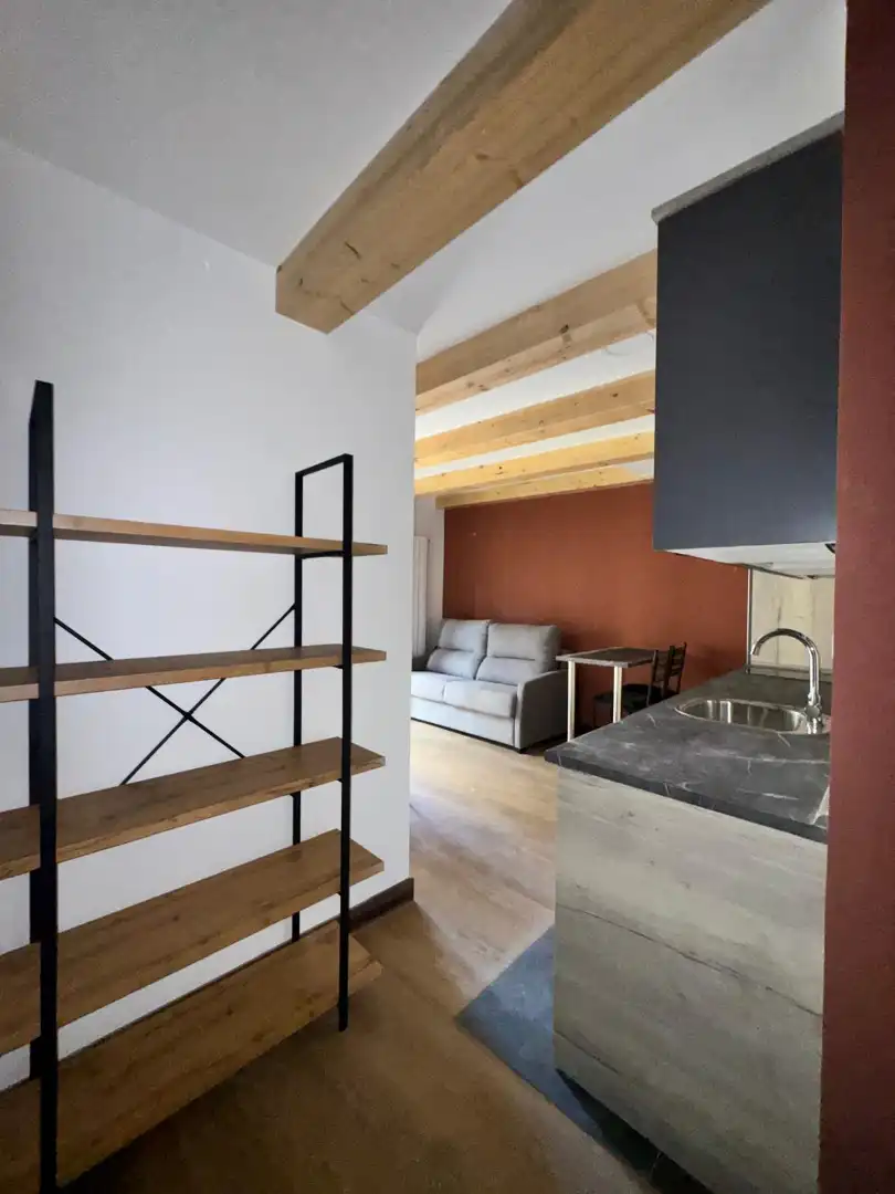 Wohnzimmer von Dachboden zur Miete in Segovia mit Heizung, Möbliert und Ofen