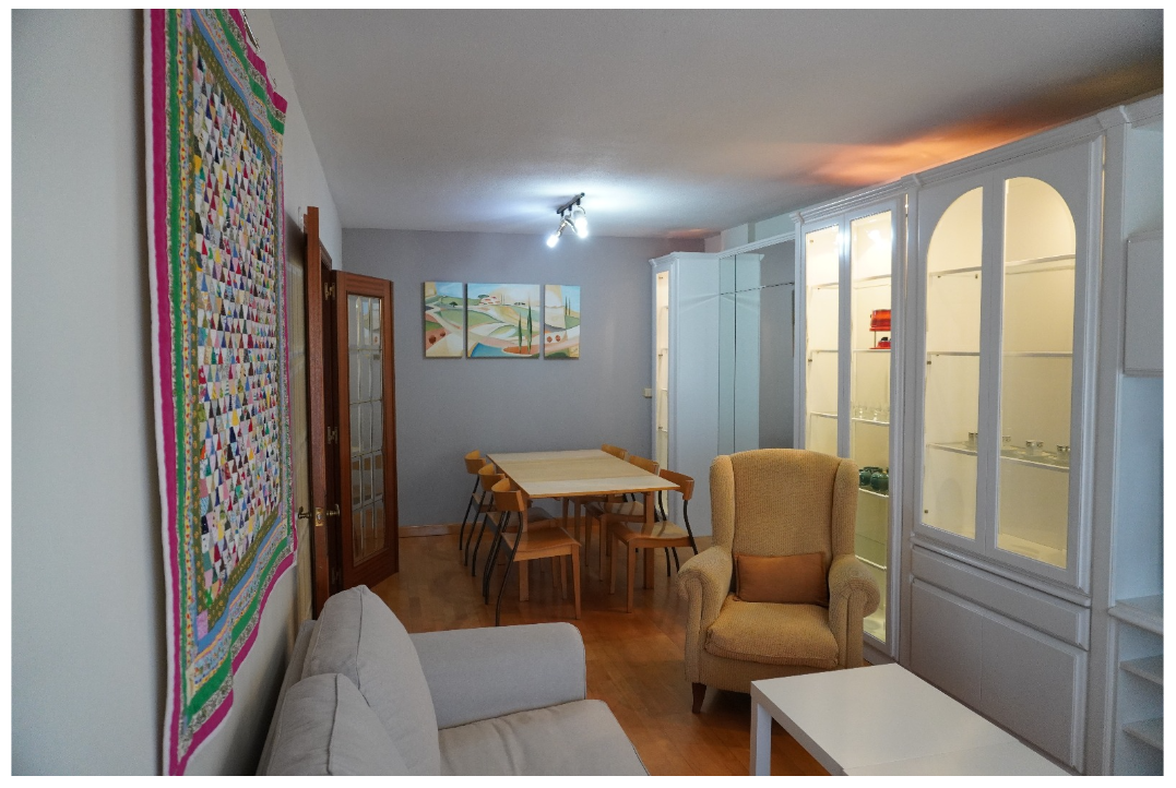 Sala d'estar de Pis en venda en  Zaragoza Capital amb Aire condicionat, Calefacció i Traster