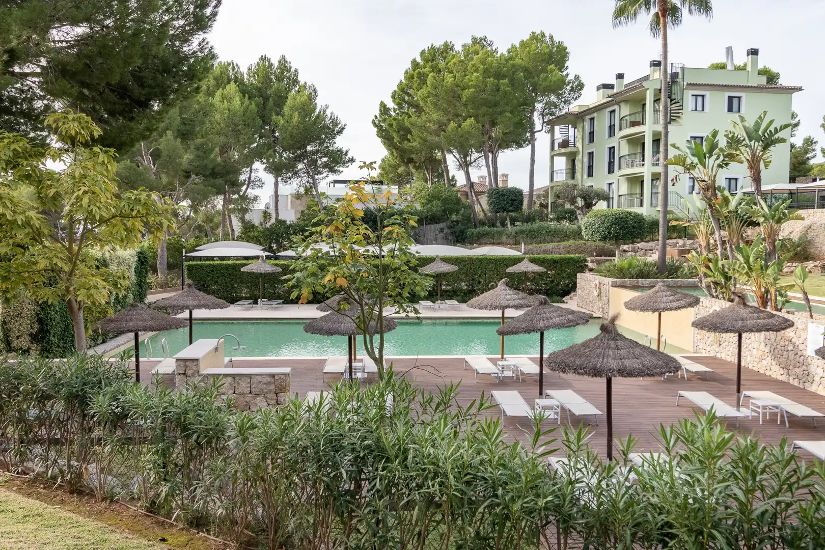 Swimming pool of Ground floor for sale in Andratx  with Private garden, Terrace and Community pool