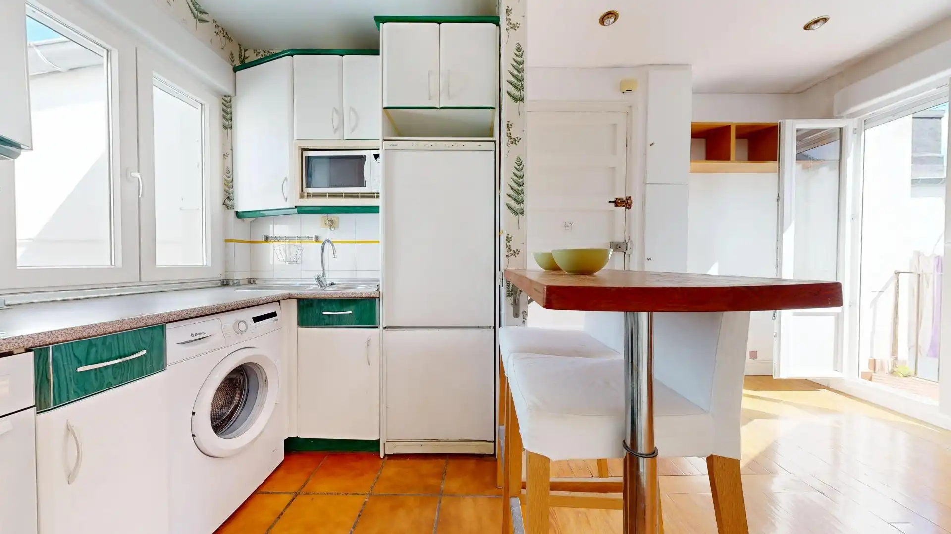 Cocina de Ático en venta en Bilbao  con Calefacción, Terraza y Balcón