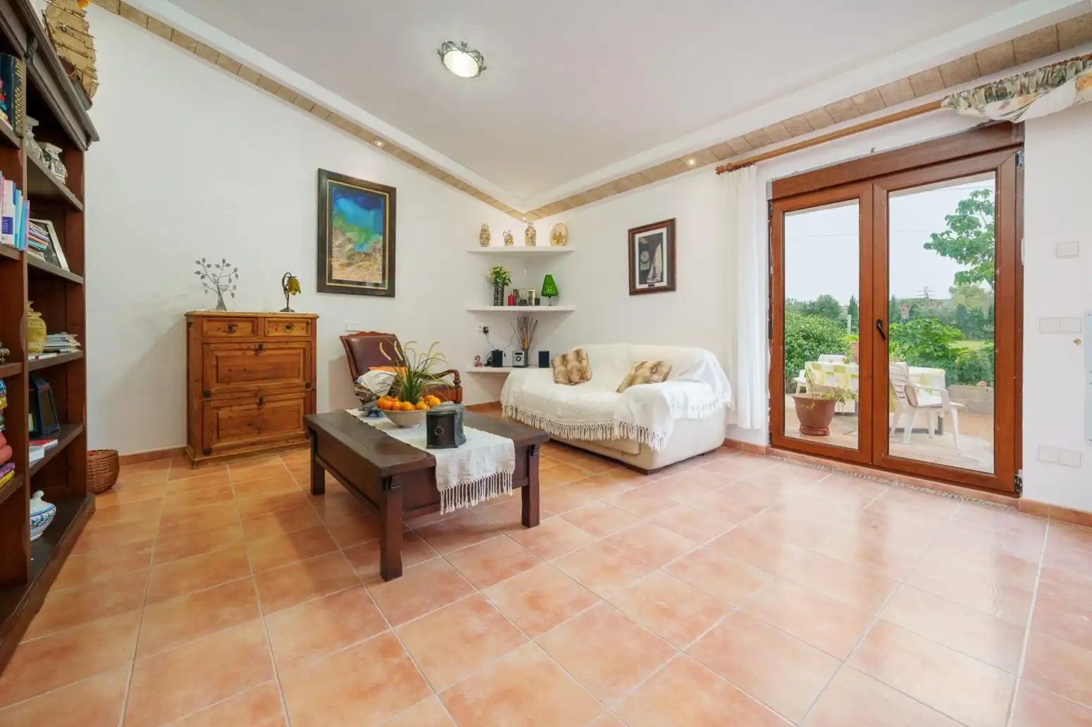 Sala de estar de Finca rústica en venta en Marratxí con Aire acondicionado, Calefacción y Piscina