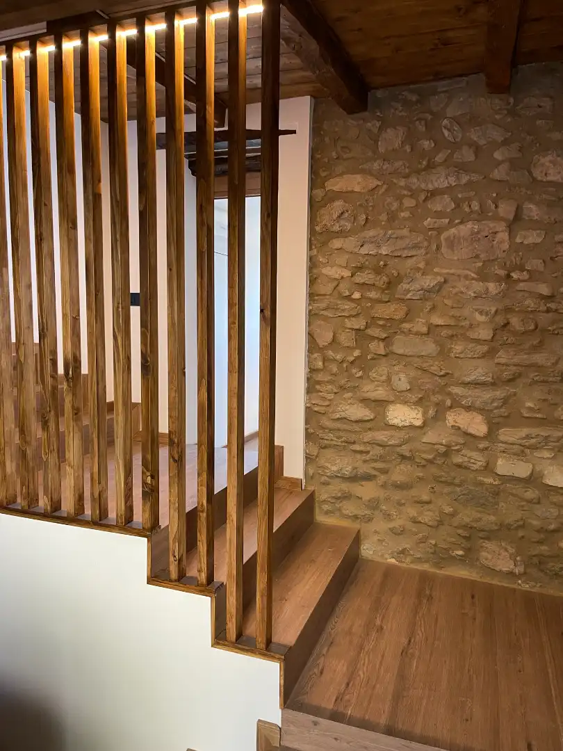 Houses for rent in La Vall d'en Bas  with Air Conditioner, Heating and Private garden