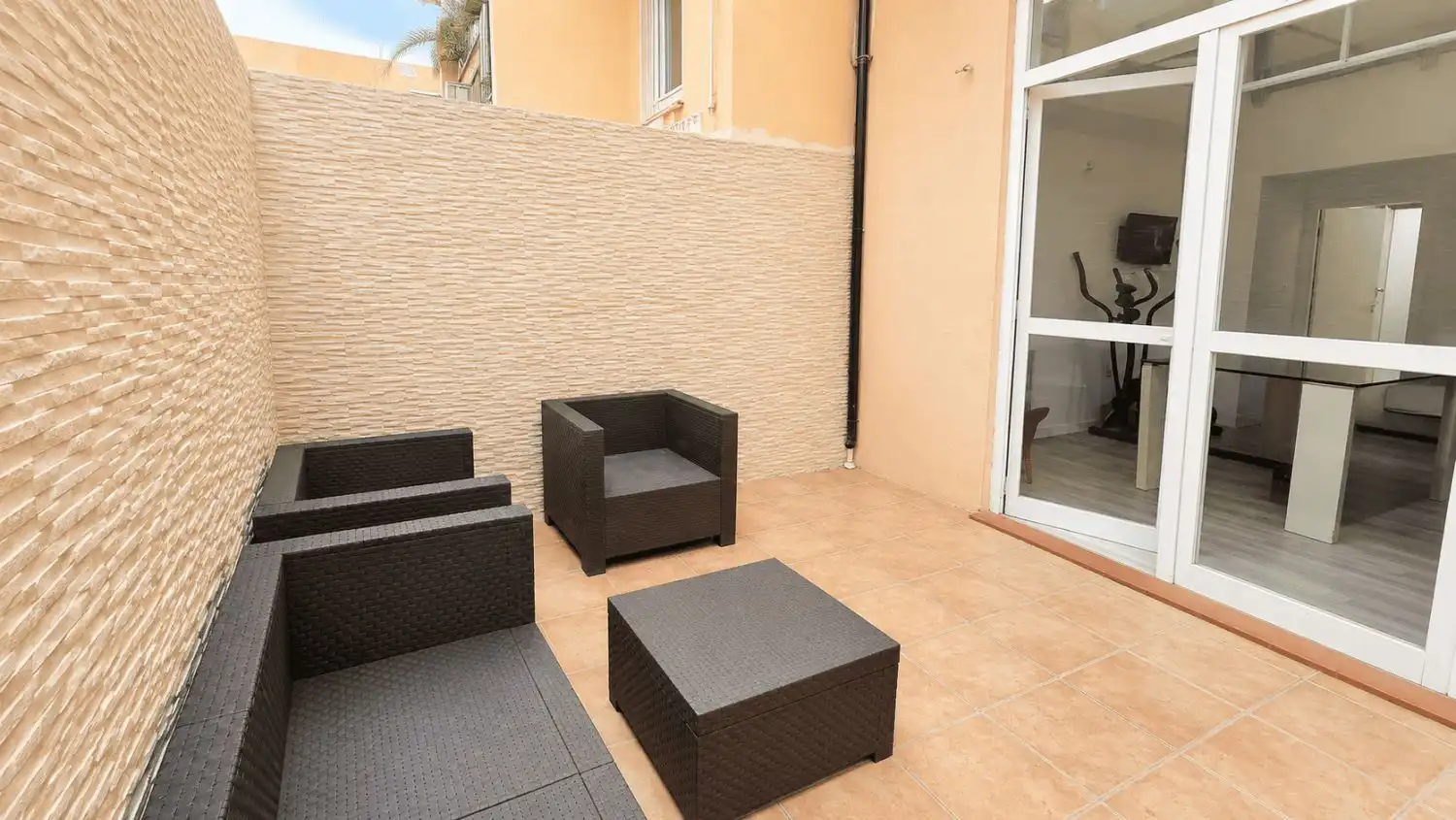 Terraza de Casa adosada en venta en Almazora / Almassora con Aire acondicionado y Terraza