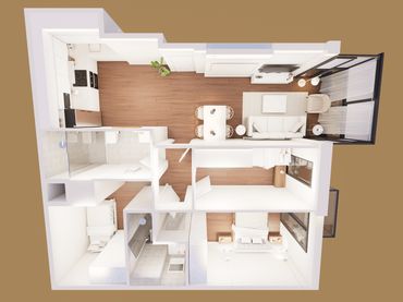 Penthouse mit Balkon zum Verkauf in Gorg - Progrés