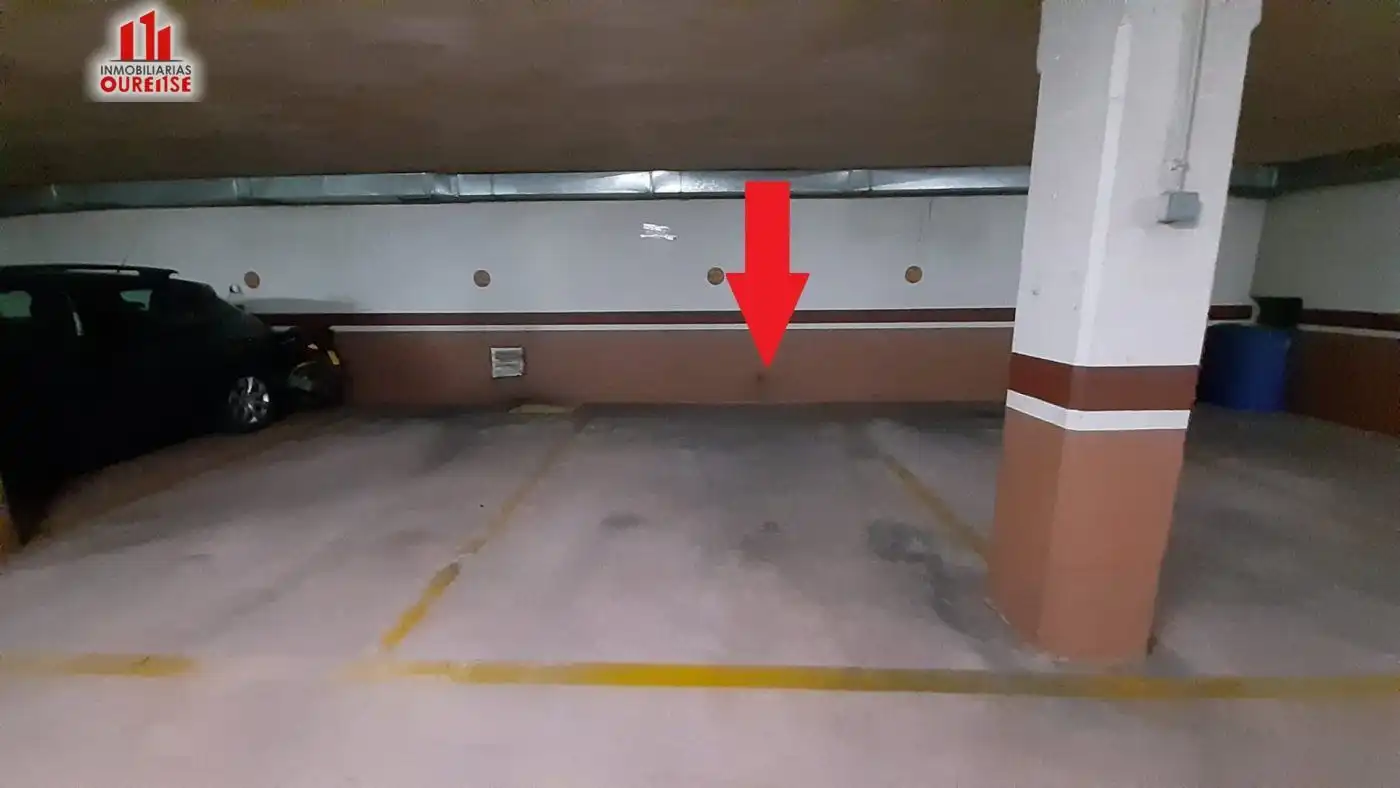 Parking of Flat for sale in Ourense Capital   with Heating, Terrace and Storage room