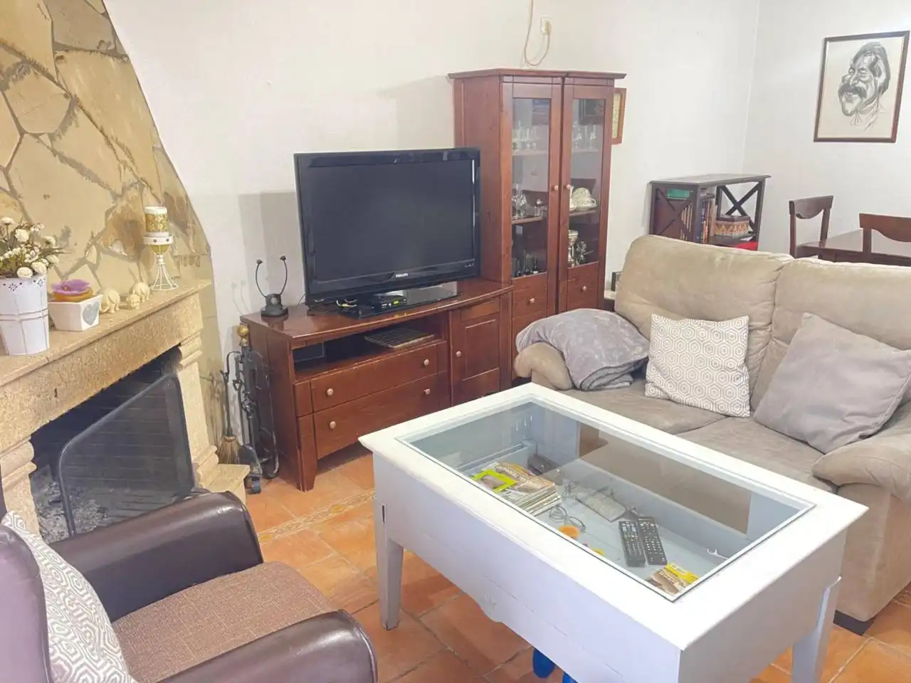 Sala d'estar de Casa o xalet en venda en Chiclana de la Frontera amb Aire condicionat