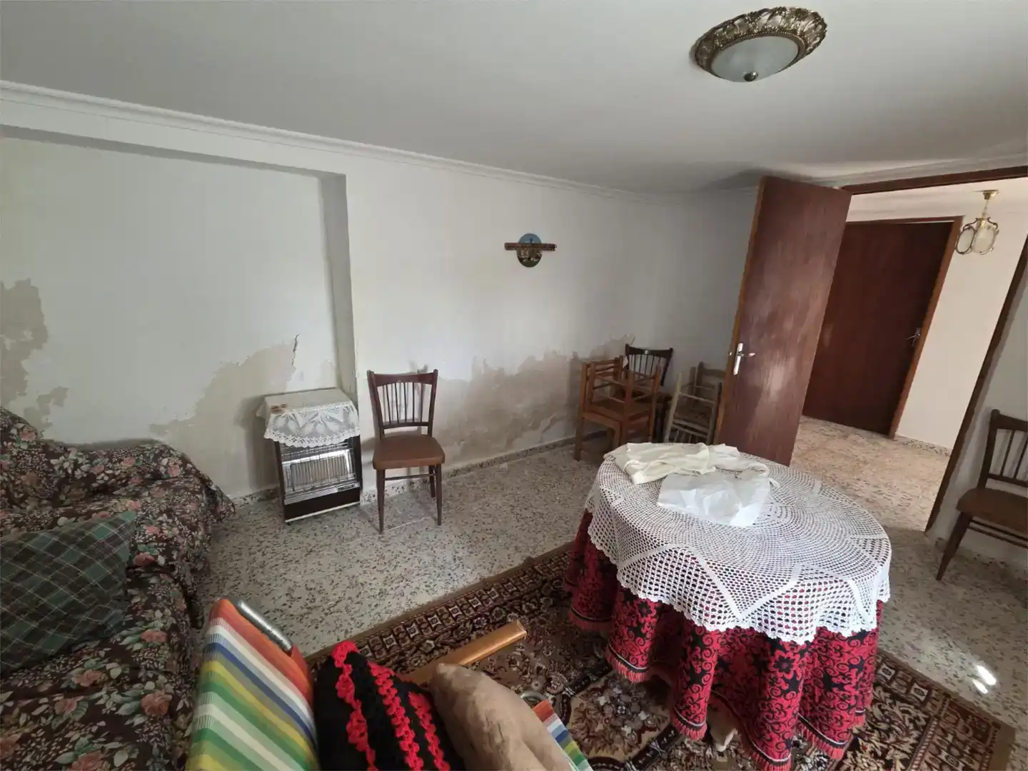 Sala d'estar de Finca rústica en venda en Alcaraz