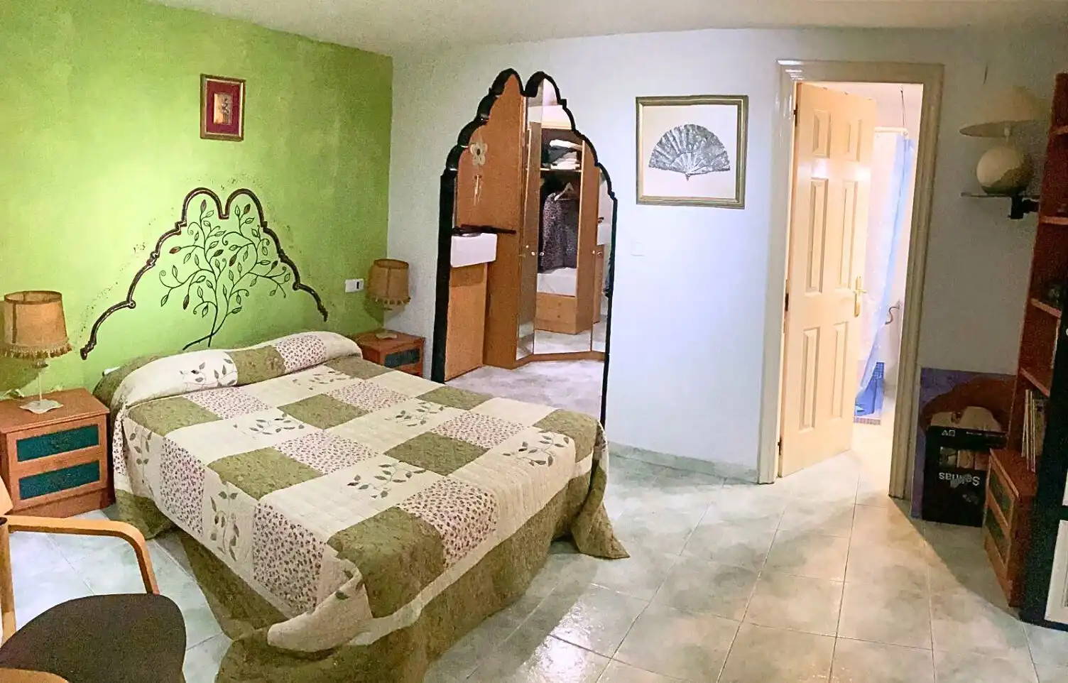 Dormitori de Finca rústica en venda en Velilla de Jiloca amb Jardí privat, Terrassa i Traster