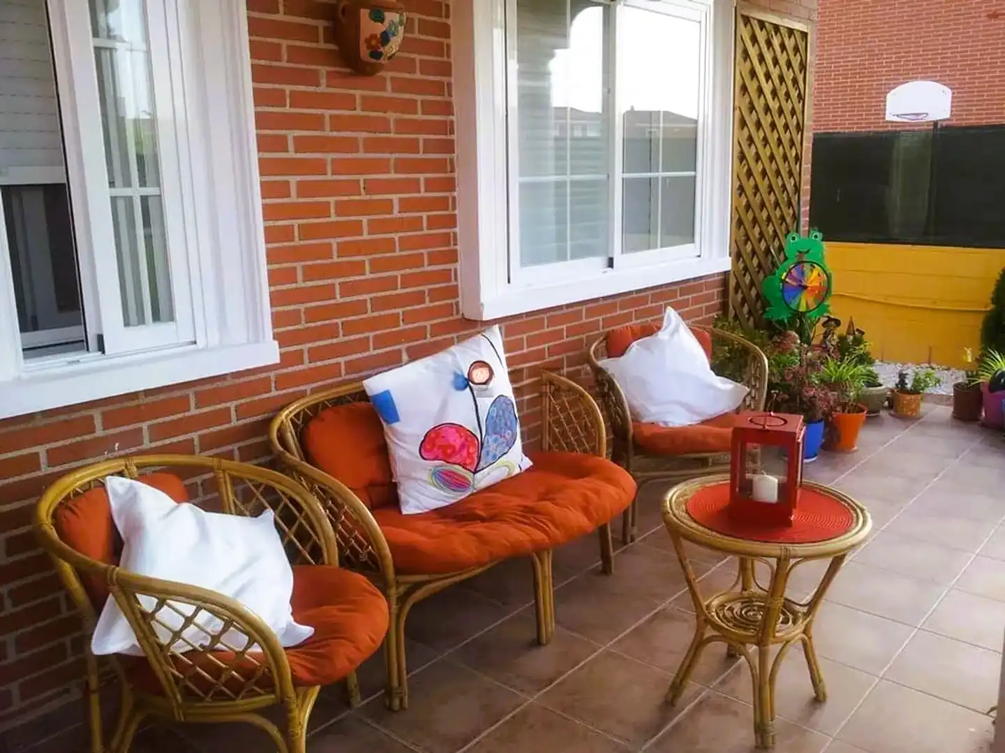 Terrasse von Haus oder Chalet zum Verkauf in Barcience mit Klimaanlage, Heizung und Privatgarten