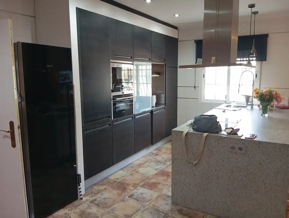 Cocina de Casa o chalet en venta en Elche / Elx con Jardín privado, Terraza y Piscina