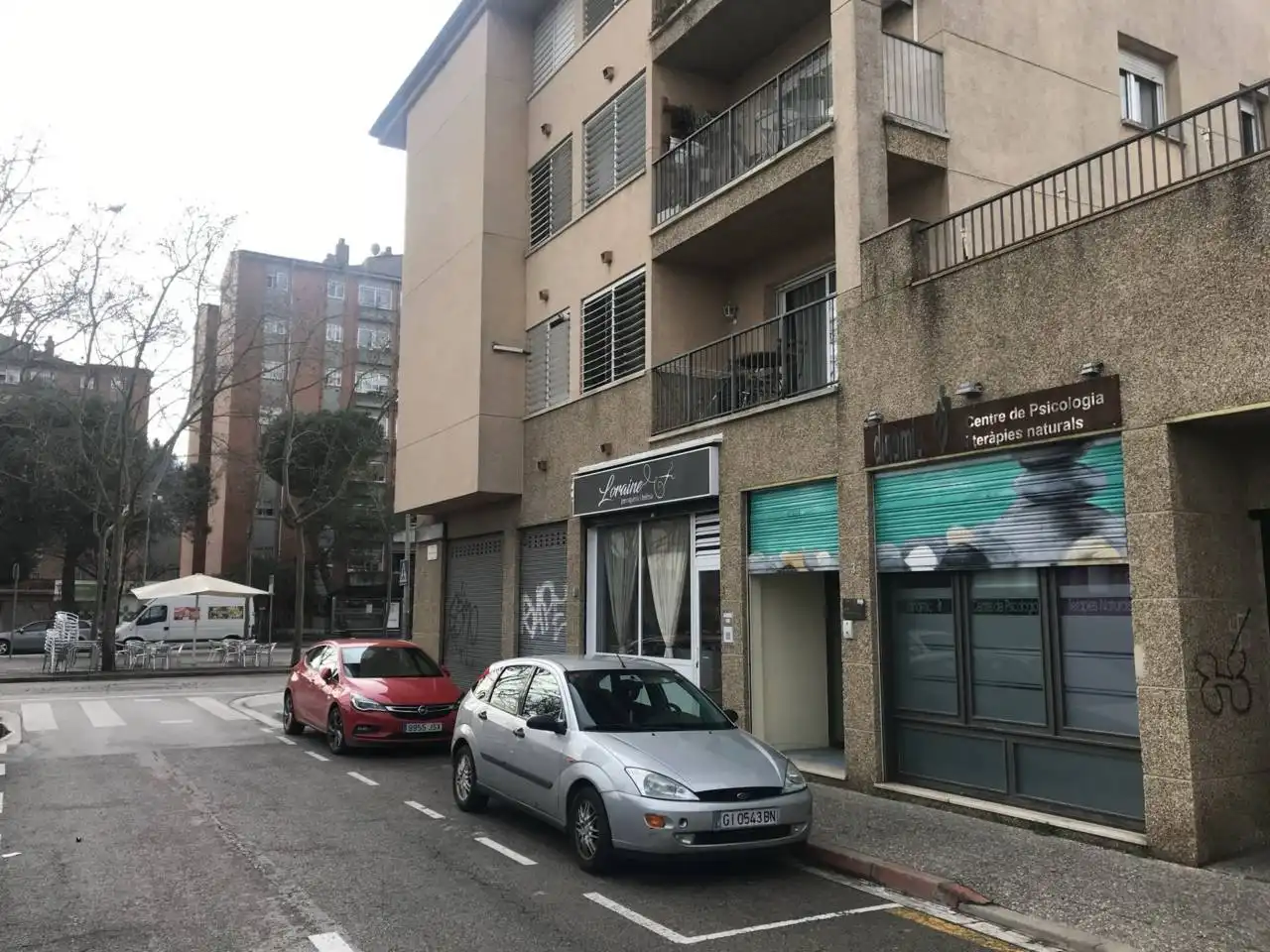 Vista exterior de Local en venta en Girona