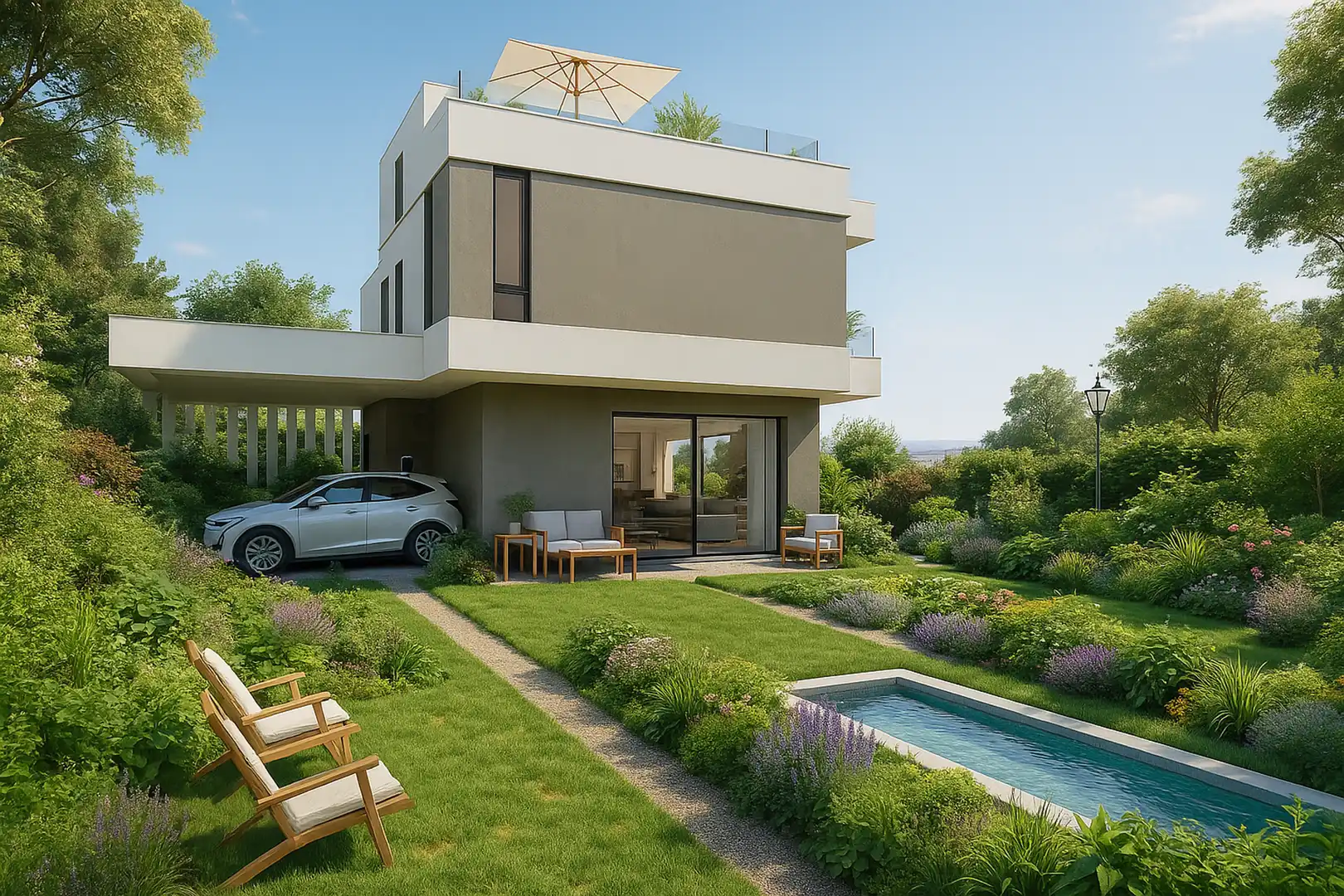 Jardín de Casa o chalet en venta en Fuengirola con Terraza y Balcón