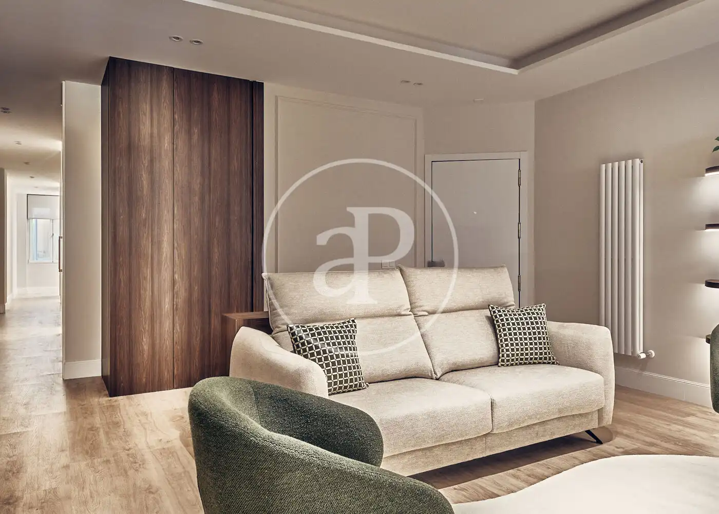 Sala de estar de Piso en venta en Madrid con Aire acondicionado, Calefacción y Amueblado