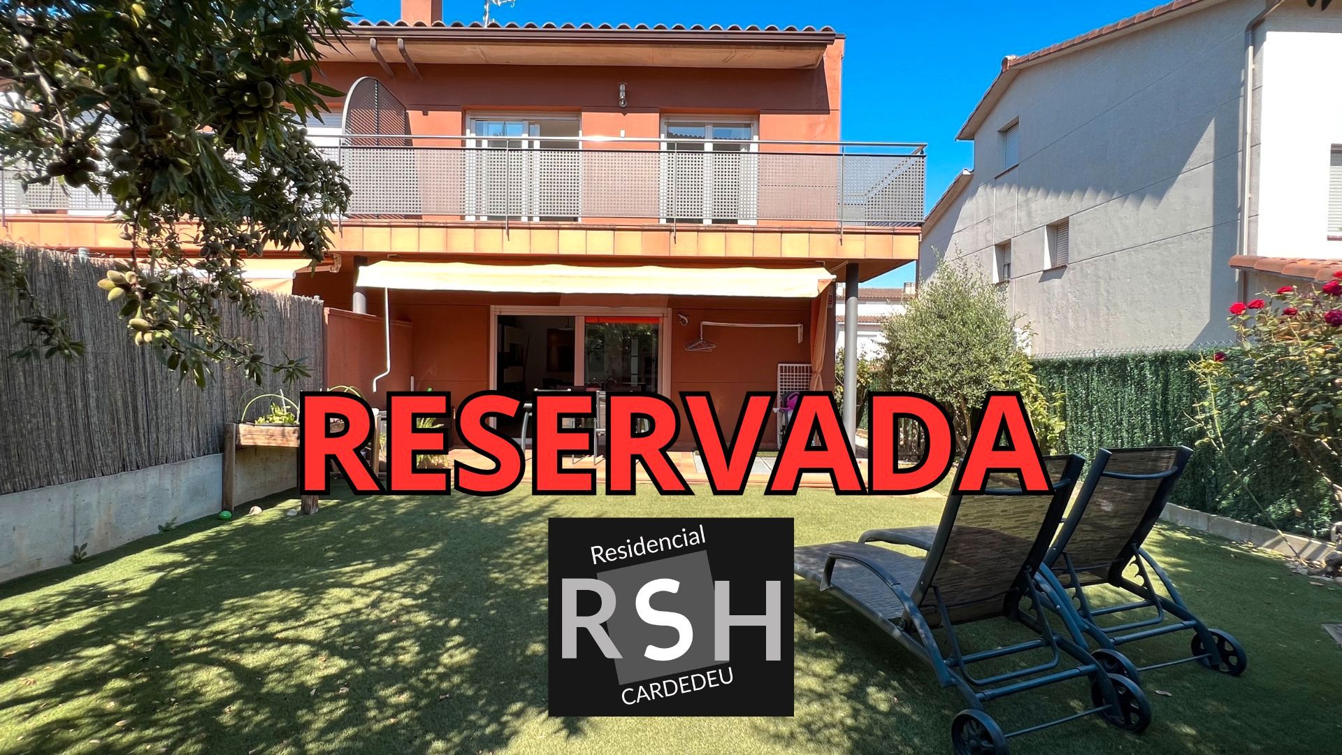 Jardí de Casa adosada en venda en Llinars del Vallès amb Aire condicionat, Calefacció i Jardí privat