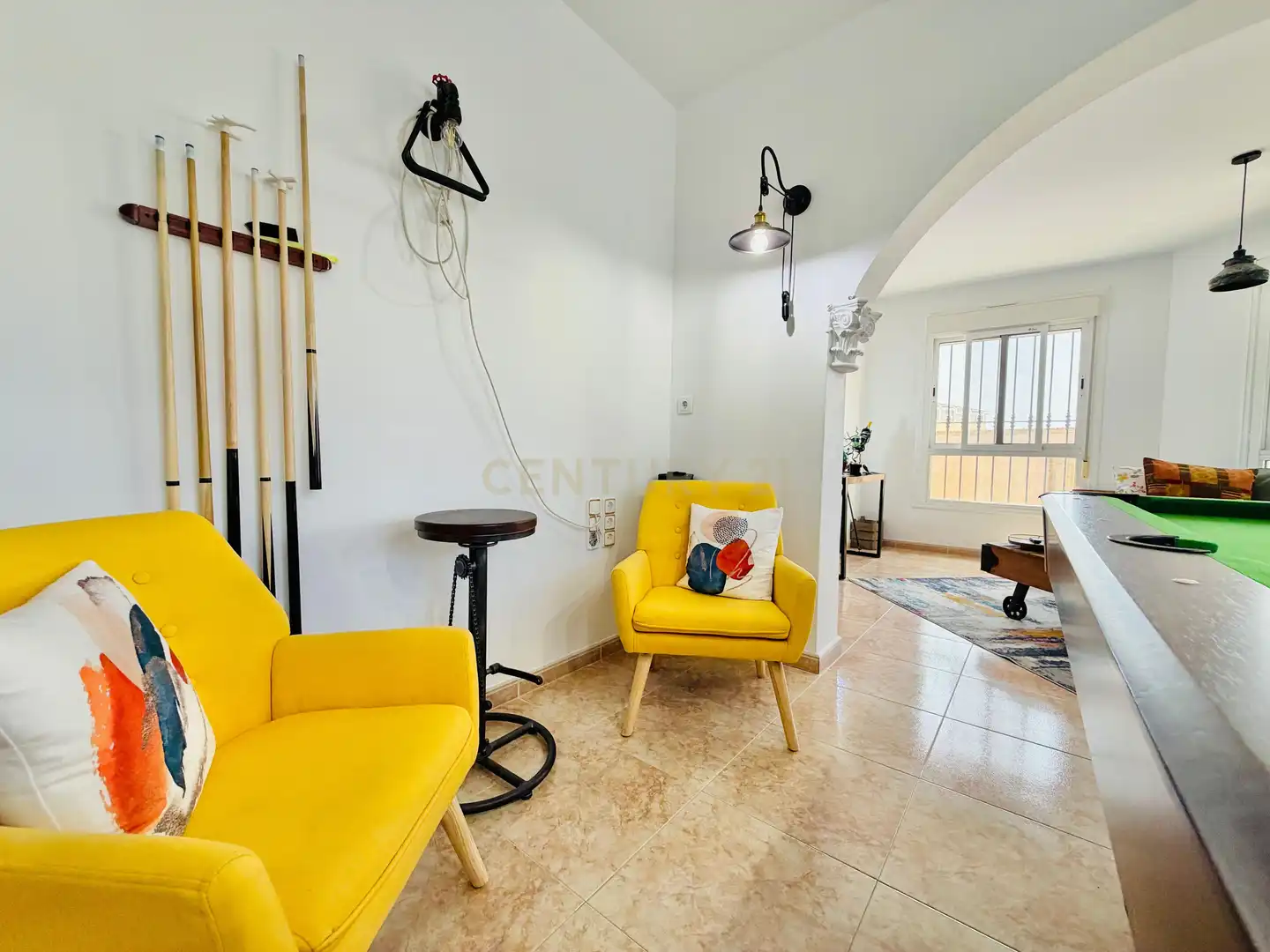 Sala d'estar de Casa o xalet en venda en Adra amb Aire condicionat, Traster i Piscina