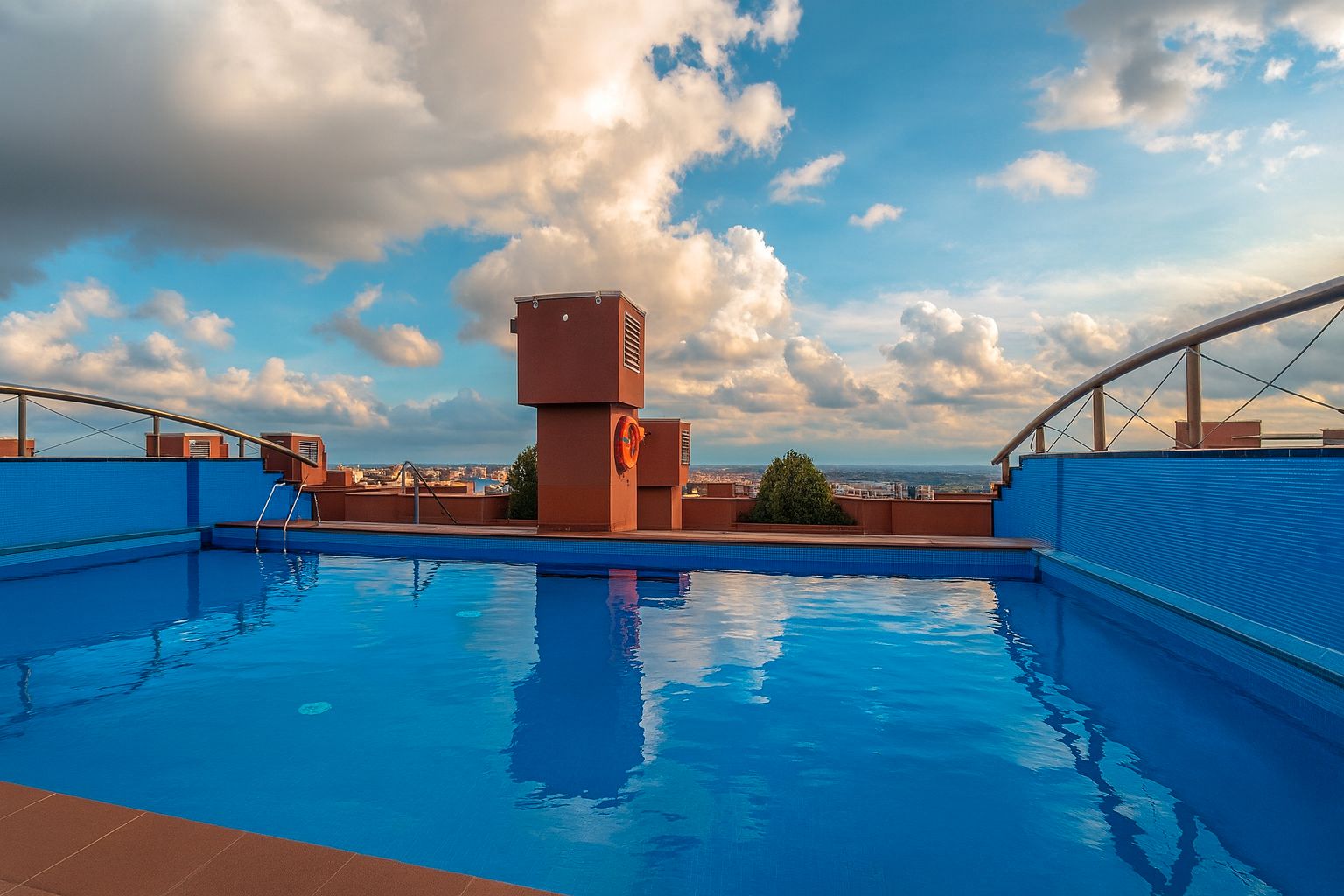 Swimming pool of Duplex to rent in Sant Just Desvern  with Community pool