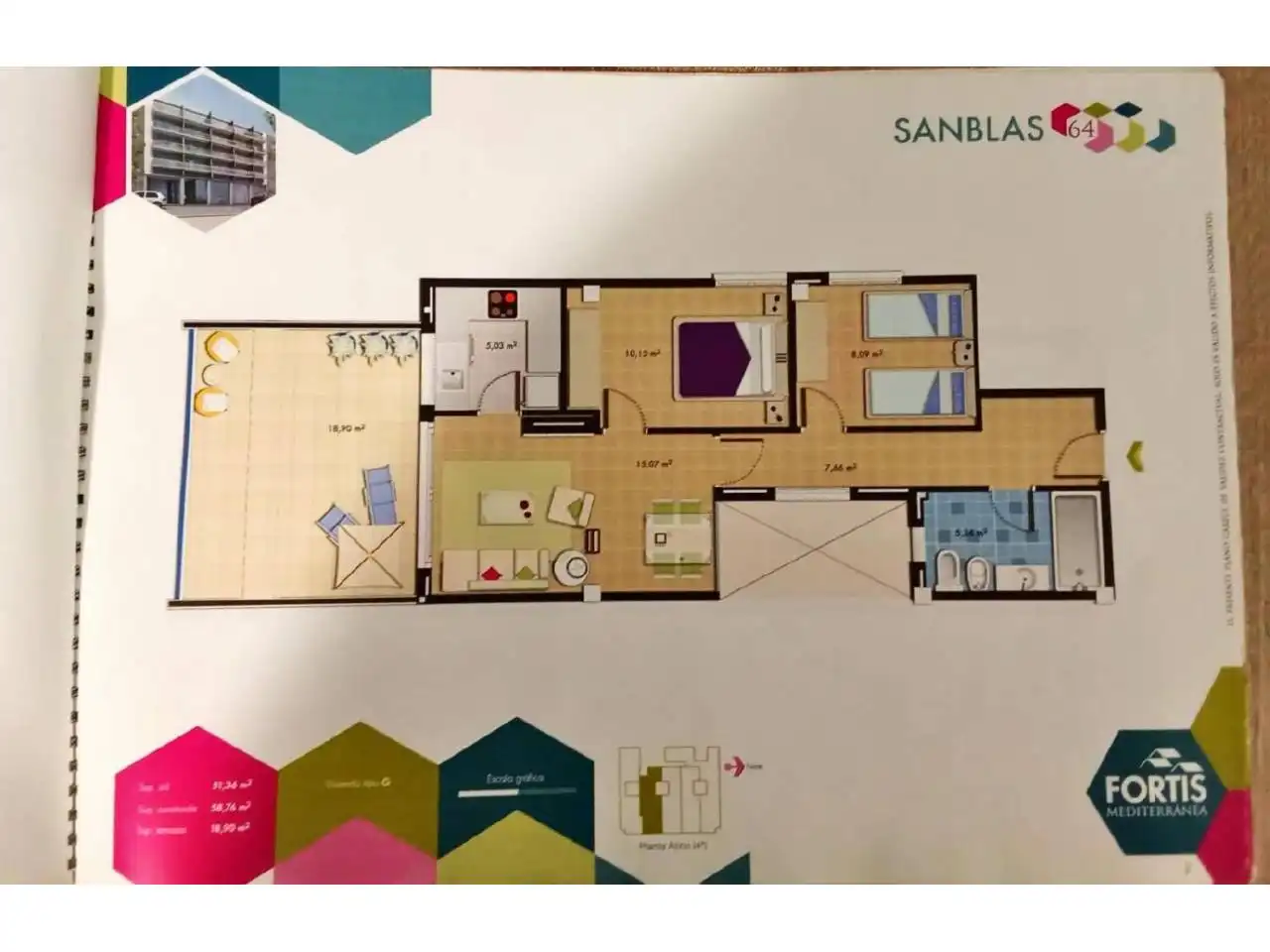 Appartement compact avec ascenseur à vendre à Calle Sant Blas, imagen 12