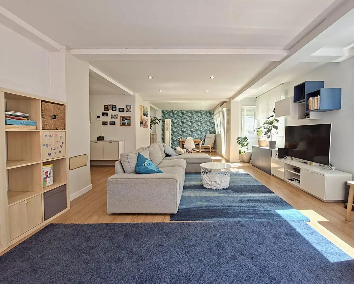 Sala de estar de Piso en venta en Vilagarcía de Arousa con Terraza, Amueblado y Balcón