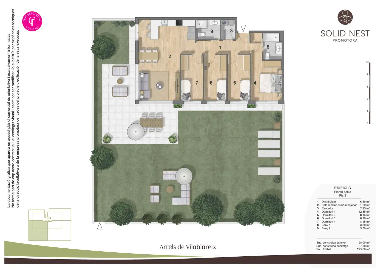 New build Ground floor with terrace for sale in Carrer Francesc Macià 13, imagen 3
