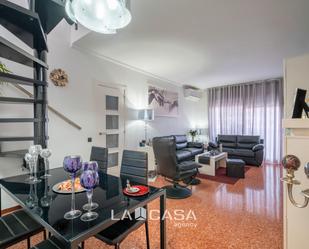 Living room of Attic for sale in  Barcelona Capital  with Heating, Terrace and Storage room