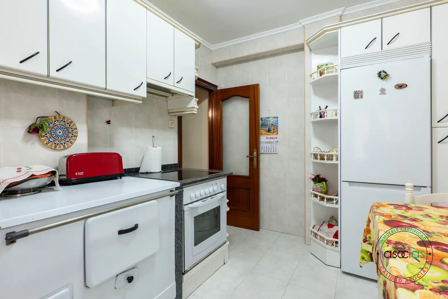 Kitchen of Flat for sale in Gijón   with Heating and Terrace