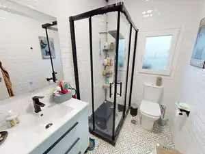 Baño de Casa o chalet en venta en Galapagar con Aire acondicionado, Jardín privado y Terraza