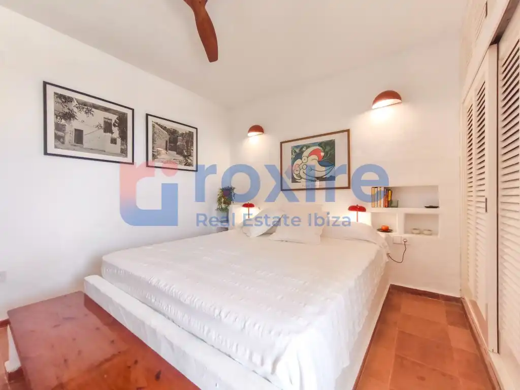 Bedroom of Houses for rent in Sant Josep de sa Talaia  with Air Conditioner, Private garden and Terrace