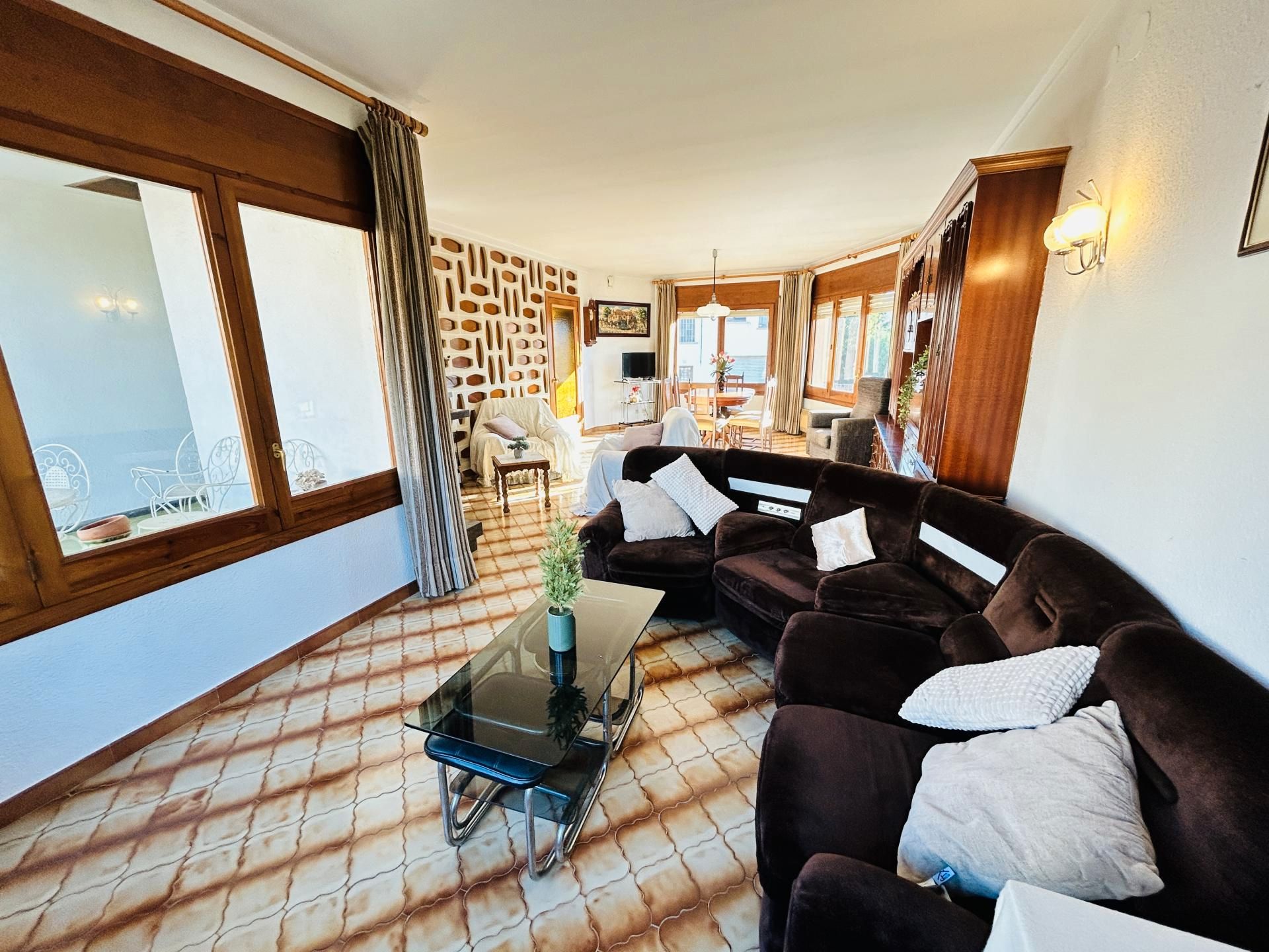 Sala d'estar de Casa o xalet en venda en Folgueroles amb Jardí privat