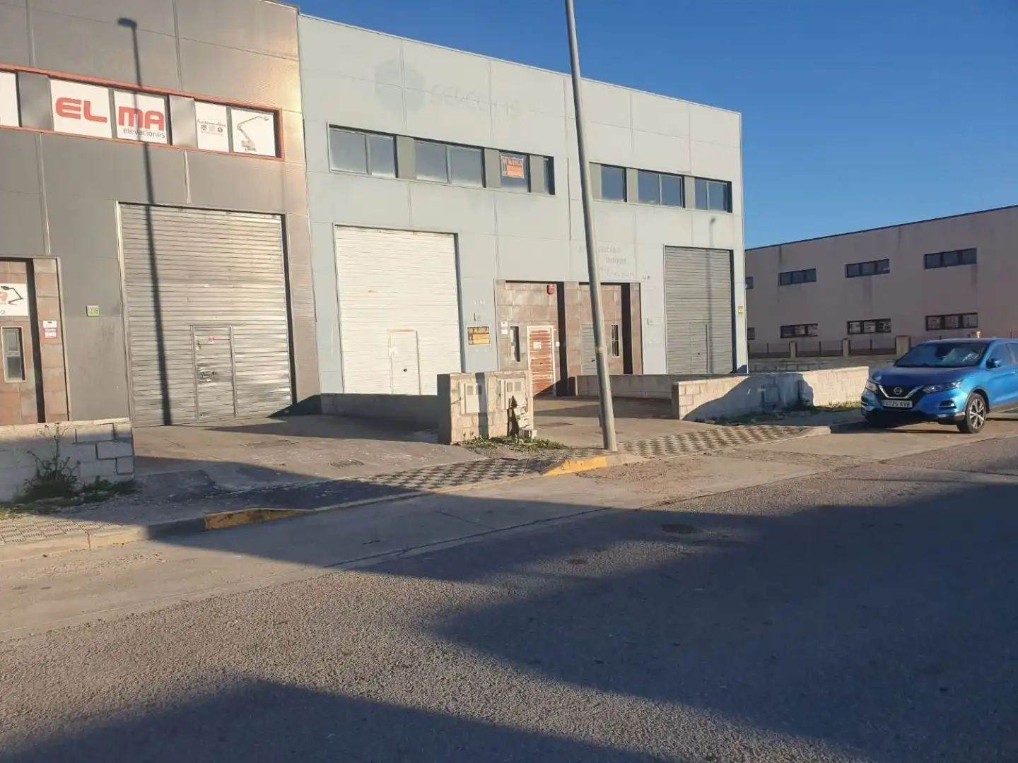 Vista exterior de Terreno industrial en venta en Salteras