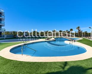 Swimming pool of Flat for sale in Oropesa del Mar / Orpesa  with Air Conditioner, Heating and Private garden