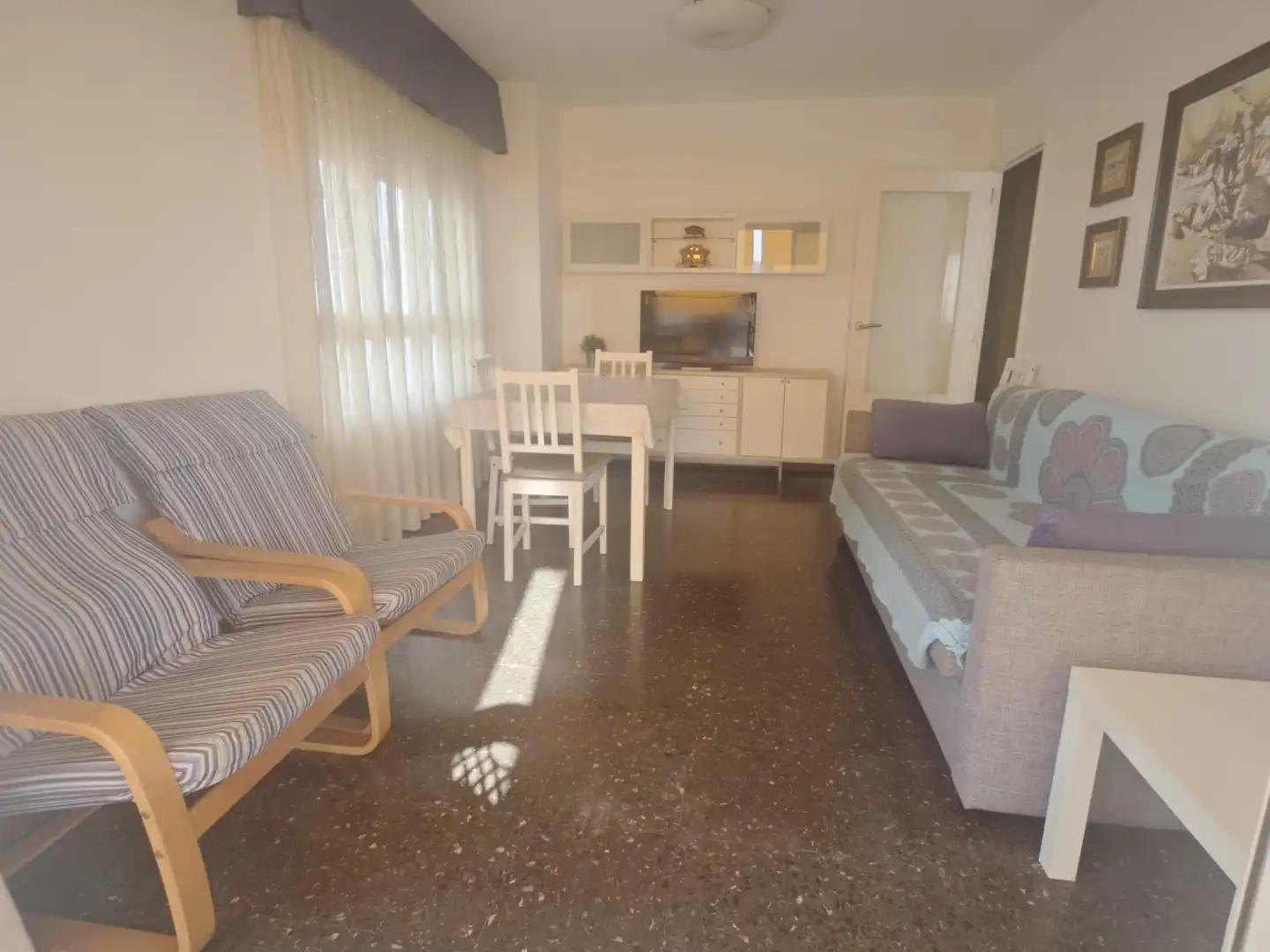 Living room of Apartments for sale in Benicasim / Benicàssim  with Private garden, Terrace and Community pool