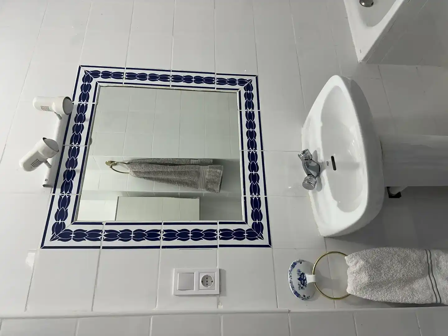 Badezimmer von Wohnung zur Miete in  Madrid Capital mit Klimaanlage