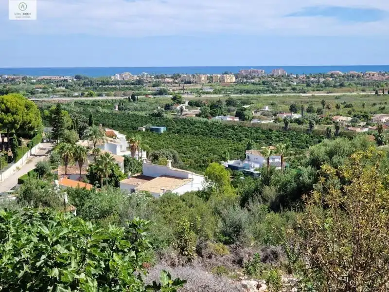 Vista exterior de Casa o chalet en venta en Oliva con Aire acondicionado, Jardín privado y Terraza