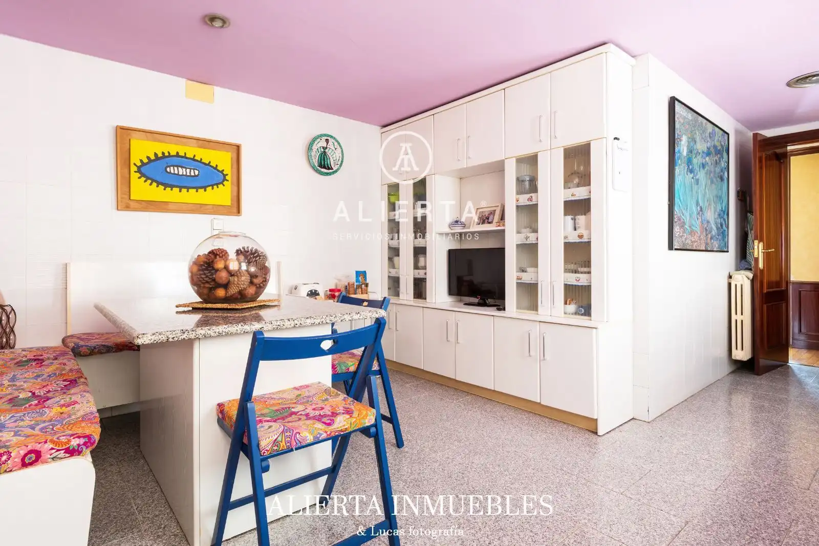 Cocina de Piso en venta en Zaragoza con Aire acondicionado, Calefacción y Terraza