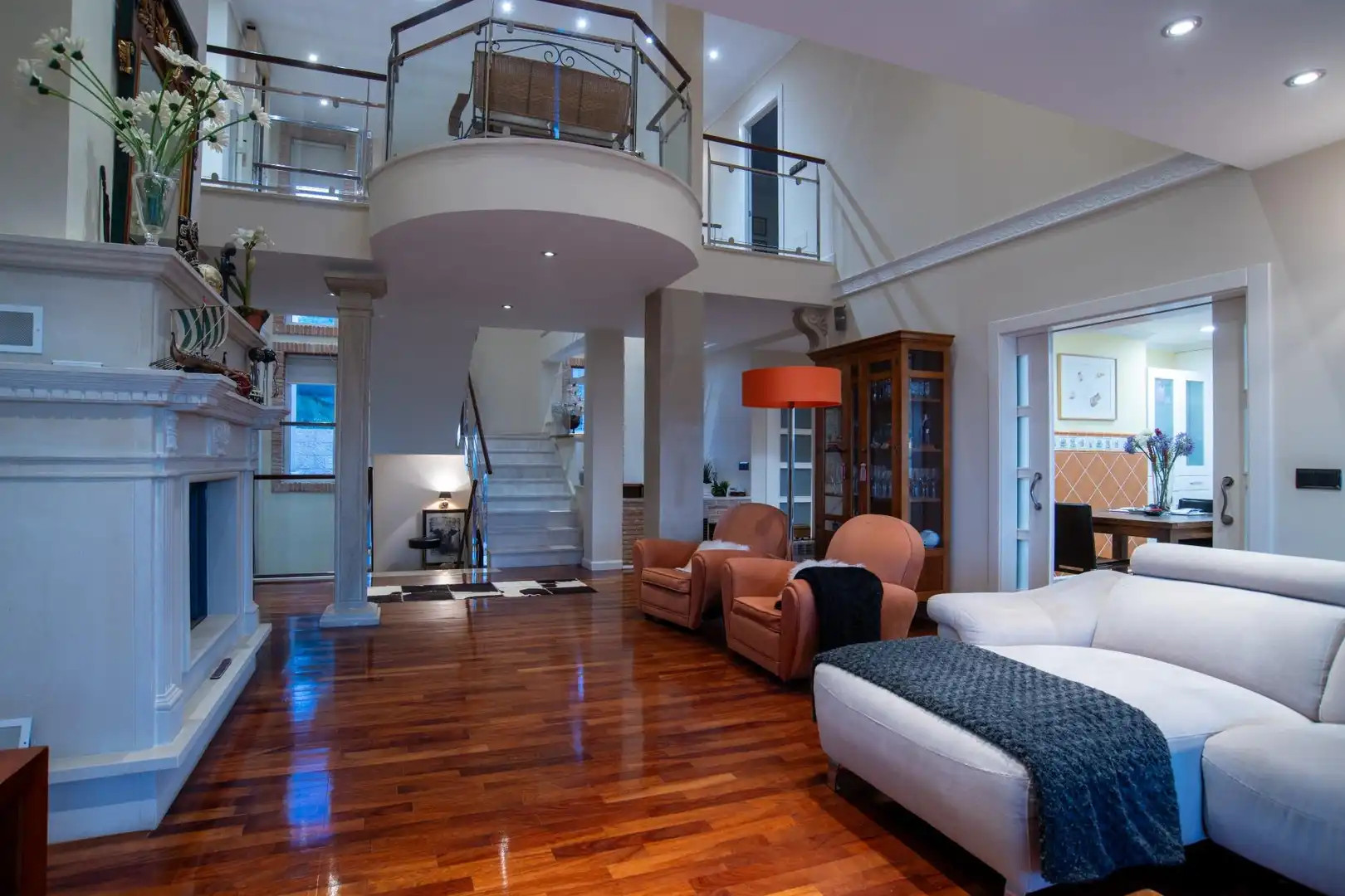 Sala de estar de Casa o chalet en venta en Molina de Segura con Calefacción, Jardín privado y Parquet