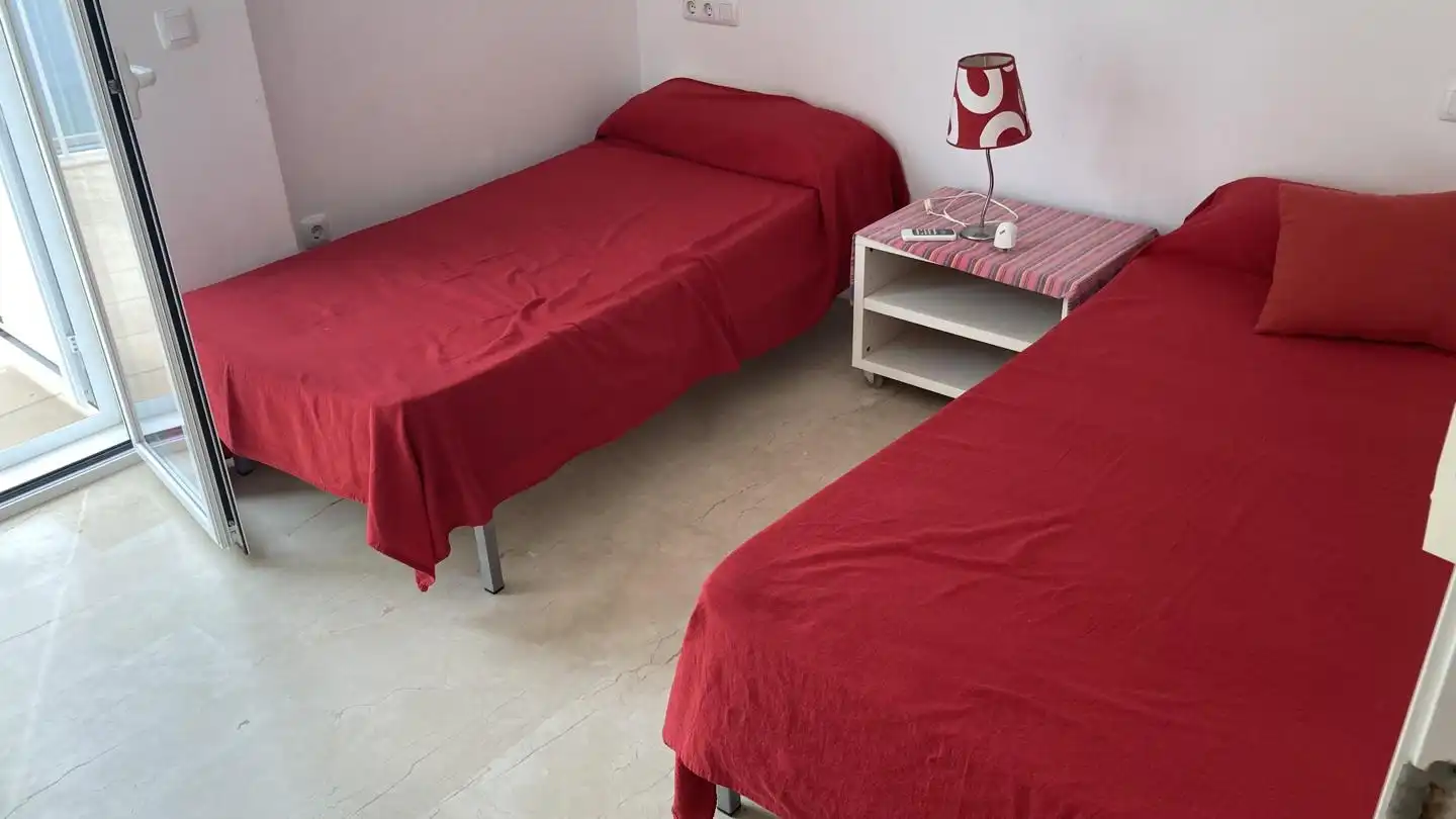 Dormitori de Casa o xalet de lloguer en Vera amb Aire condicionat, Jardí privat i Terrassa
