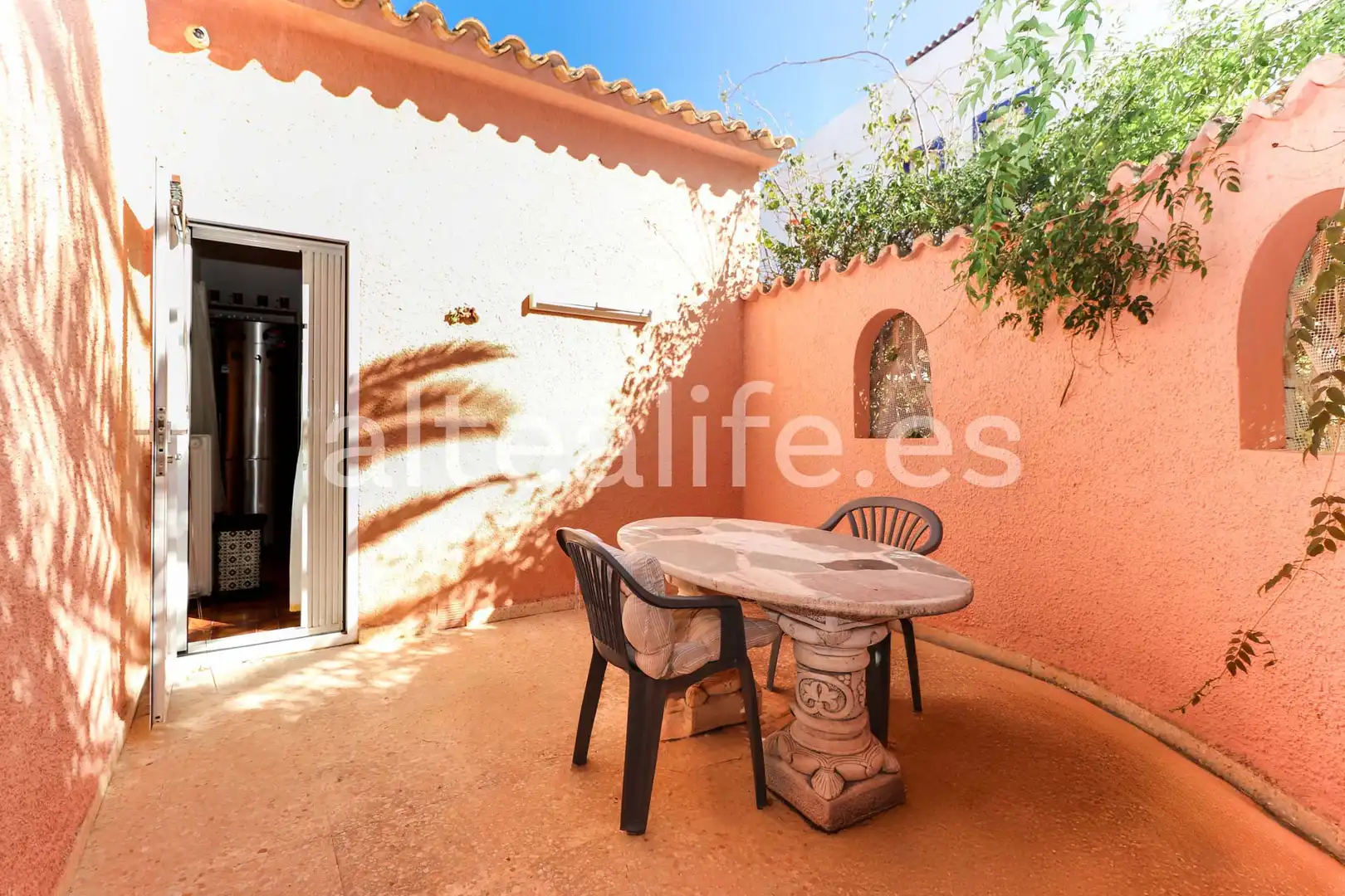 Garden of Houses for sale in L'Alfàs del Pi  with Air Conditioner, Heating and Private garden