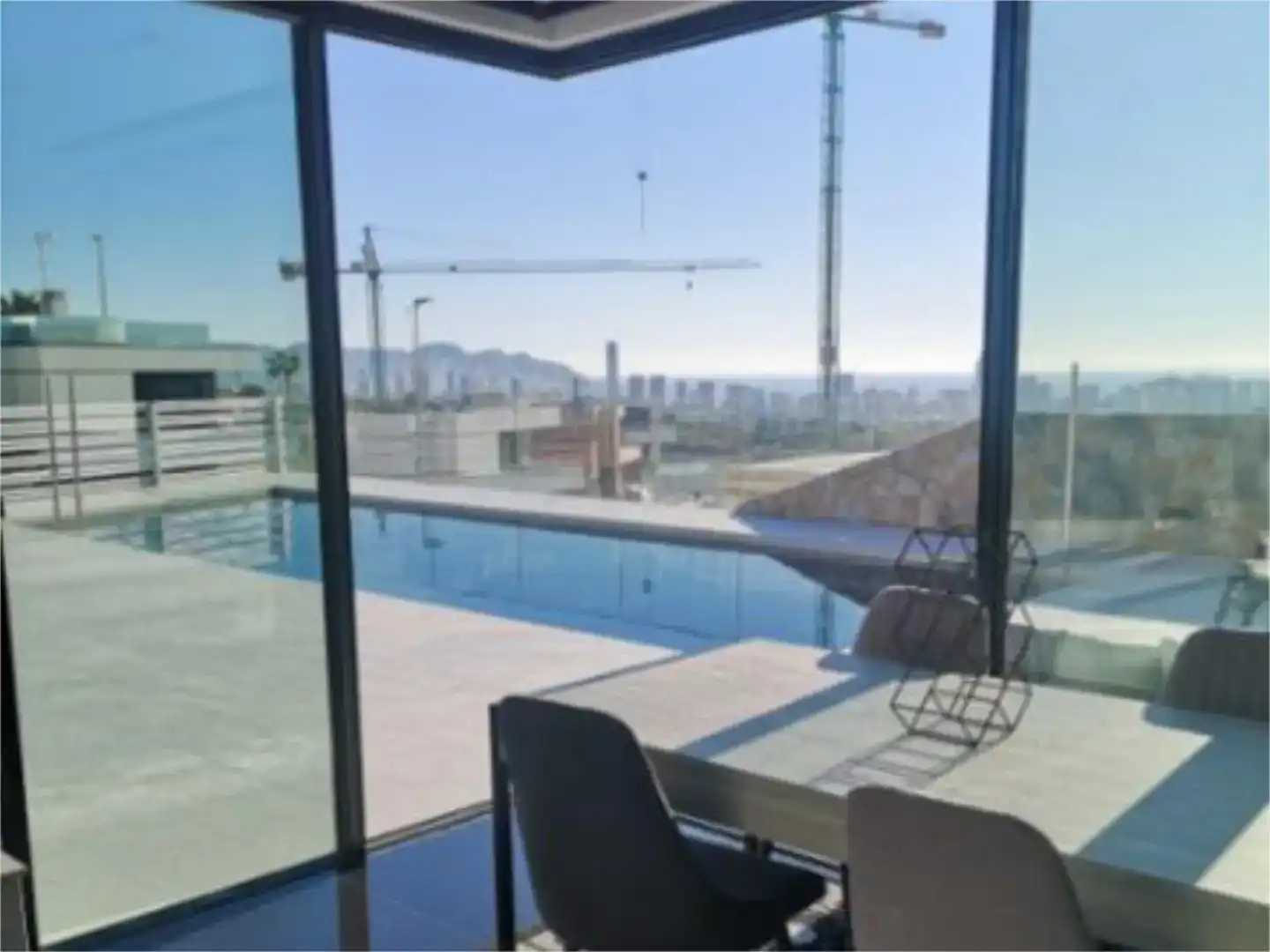 Piscina de Casa o xalet de lloguer en Finestrat amb Aire condicionat, Piscina i Balcó