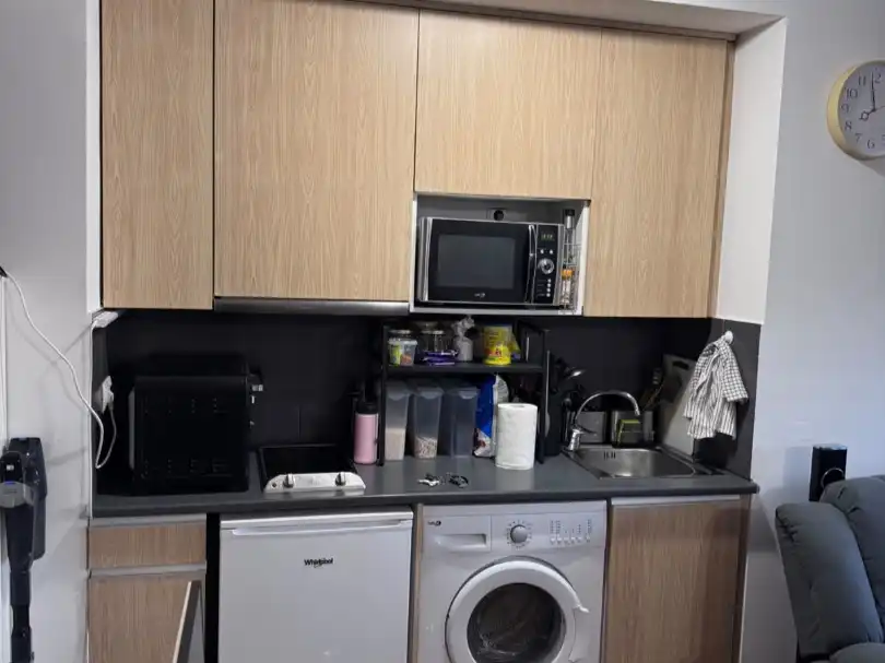 Cocina de Apartamento en venta en  Madrid Capital con Aire acondicionado