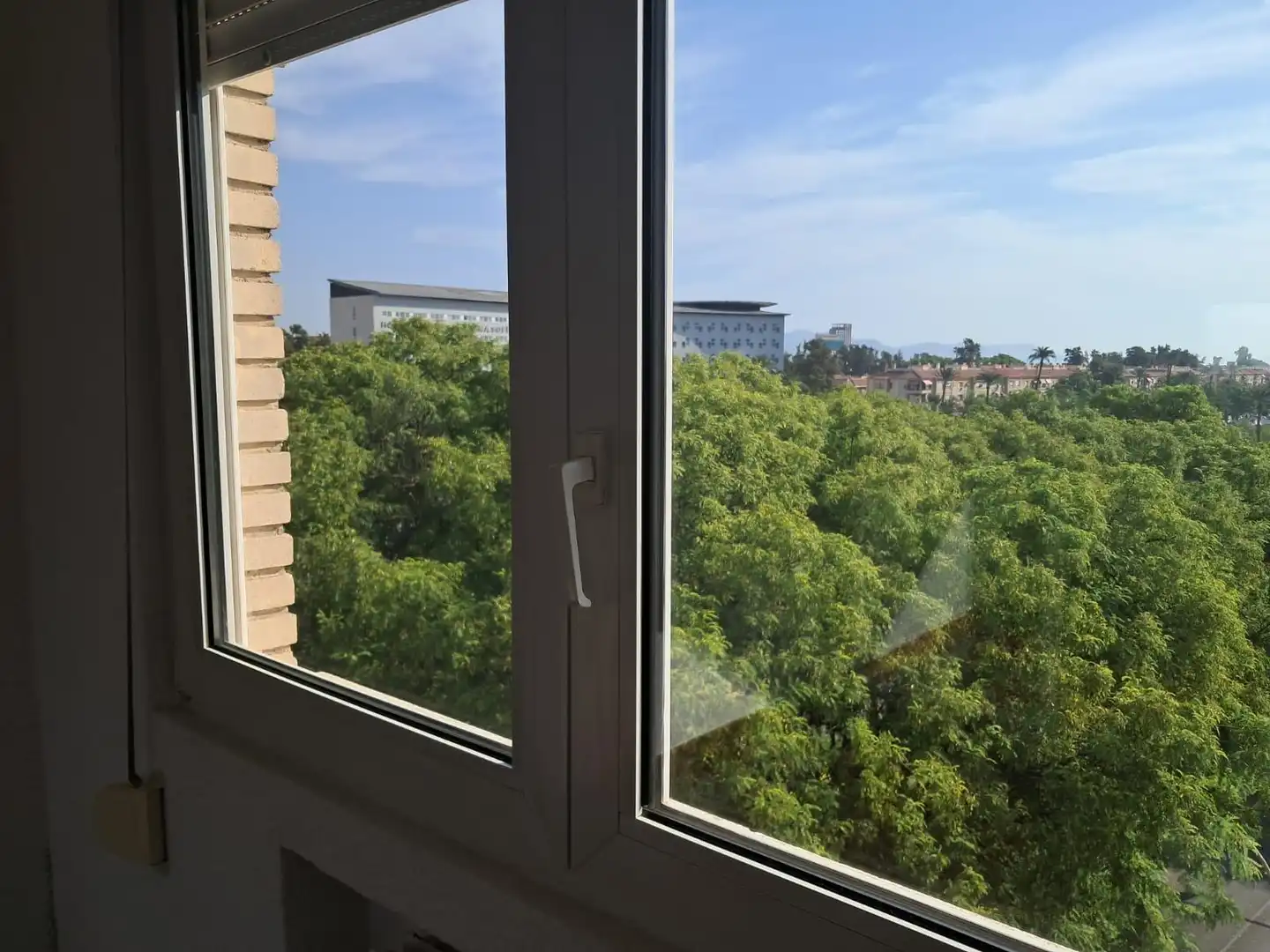 Balcony of Flat for rent in Murcia  with Air Conditioner, Heating and Private garden